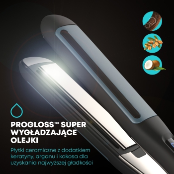 Ceramiczna prostownica Revamp Progloss Hydro Shield X Shine ST-1800